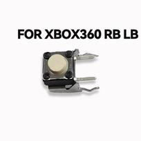 Xbox 360 rankenėlės laidus lipdukas Lb Rb 3D vairasvirtės dangteliai Lt Rt potenciometras T8 atsuktuvas Žaidimų aksesuaras black