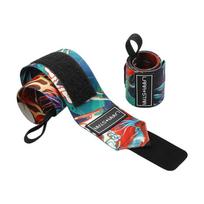 Strength Training Wrist Strap Elbow Support Sports Protector Weight Lifting Hand Support Wristband for Gym Workout Chinese Style black