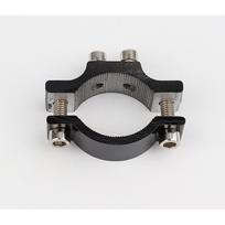 1Pcs Motorcycle HeadLight Spotlight Mounting Bracket Handlebar Holder Clamp Fixed Clip for 18.5-33.5MM Front Fork Bicycle 6Double Hole 12mm black