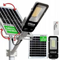 POWERFUL VOGLER 1500W LED SOLAR LAMP with RADAR motion and twilight sensor