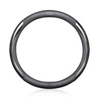PU Anglies Pluošto Odos Automobilio Vairo Dangtelis Automobilio Aksesuarai Audi A1 A2 A3 A4 A5 A6 A7 A8 Q1 Q2 Q3 Q4 Q5 Q6 Q7 Q8 B5 B6 B7 B8 C5 C6 C7 C8 gray
