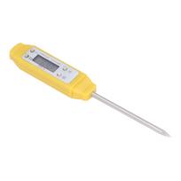 Digital Food Thermometer Automatic Calibration Pen Style High Accuracy Electronic Pocket Thermometer Yellow white