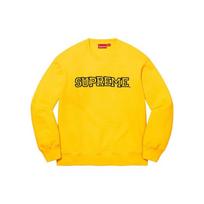 Supreme Shattered Logo Crewneck 'Yellow Black' Men's SUP-FW21-224 L yellow