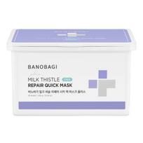 BANOBAGI Milk Thistle Repair Cica Quick Mask Plus Calming Hydrating 320g (30 Sheets) white