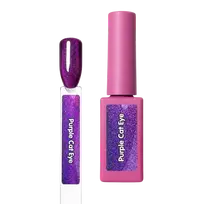Purple Cat Eye - Gelinis nagų lakas