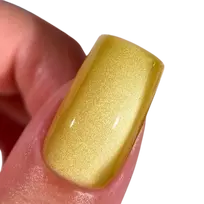 Limonchello Cat Eye - Gelinis nagų lakas