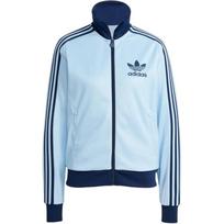 adidas Moteriškas Beckenbauer sportinis džemperis Skaidri dangaus spalva Unisex Gatvės stilius JC5805 S white