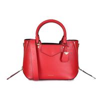 Michael Kors Mk Blakely Solid Color Large Capacity Commuter Tote Bag Crossbody Bag Medium Women bags Bright-Red 30S8GZLM6L-BRIGHT-RED Basic Set (Bag+Dust Bag) red