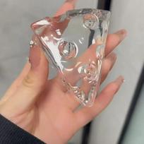Minkšti medaus sūrio kvadratiniai Fidgets žaislai Super minkštas moči sūrio spaudomas žaislas Juokingas anti-streso sensorinis žaislas vaikams ir suaugusiems brown
