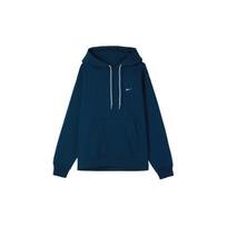 Nike Sweatshirts Unisex Blue Hooded Moderate Regular DA0316-460 L black