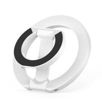 Dvipusis magnetinis telefono žiedo laikiklis, skirtas MagSafe, atlenkiamas stovas, magnetinis laikiklis iPhone 16 15 14, Huawei, Xiaomi stovas violetinė
