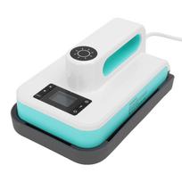 Mini Heat Press Machine Handheld 330W 100 205 celsius  Adjustable for T Shirts Handbags Pillows Aprons US Plug white