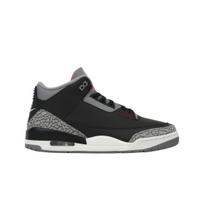 Air Jordan 3 Retro OG Black Cement 2024 Vyriški sportbačiai Fire-Red Cement-Grey Sail DN3707-010 43 black