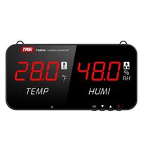 Temperature Humidity Monitor Indoor Room Thermometer Hygrometer Digital Thermometer Humidity Sensor for Household Office 1 black