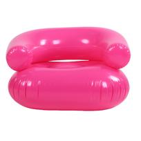 Pripučiamas poilsio krėslas Skaidrus PVC Minkštas patogus pripučiamas kampas miegamajam svetainei koridoriui balkonui pink