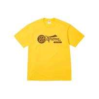 Supreme Records T-Shirt 'Black White' Men's SUP-SS24-157 XL yellow