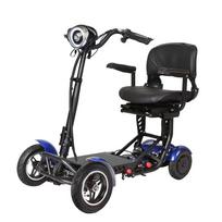 L3 Mobility Motoroleris, 4 ratų elektrinis paspirtukas, dvigubi 500W varikliai, 36V 18Ah baterija, sulankstomas ir lengvas, 50 km nuotolis, suaugusiems ir kelionėms L3-500W36V18AH//**-TT