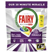 Indaplovių kapsulės Fairy Platinum+ Allin1 Minute Miracle, 31 vnt.