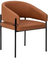 Lankytojų kėdė ActivEshop 4Rico Novo, matinė, ruda sp., 52 cm x 63 cm x 81 cm