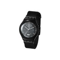 SWATCH Vyriškas 41mm Juodas laikrodis YWB405MA YWB405MA YWB405MA gray
