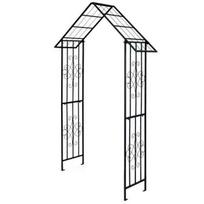 Sodo arka, 140x40x222 cm, juoda