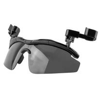 Outdoor Polarized Fishing Glasses Hat Visors Sport Clips Cap Clip On Sunglasses For Fishing Biking Hiking Golf Eyewear UV400 gray