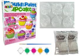 Kūrybinis rinkinys Cupcake magnetukams iš gipso gaminti