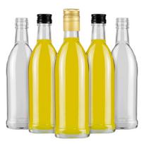 5x Stiklinės "iskra" buteliukai 250ml - sultims, vynui, likeriams