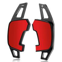 2026 Hot VOLKSWAGEN Car Steering Wheel Paddle Shift Extend Shifter Sticker For VW Golf 7 7.5 GTI MK7 GTE GTD RLINE Volkswage Jet OX4 red