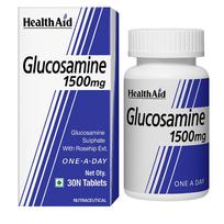 HealthAid Glucosamine Sulphate 1500mg – 30 Tablets | Supports Joint Health, Mobility & Flexibility | Helps Maintain Healthy Cartilage, Muscles &