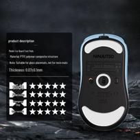 VAXEE x NINJUTSO SORA Smooth ICE Anti-Friction Mouse Feet Pads black