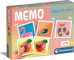 Atminties žaidimas vaikams Clementoni Memo, 48 kort.