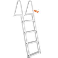 VEVOR Dock Ladder, Removable 4 Steps, 350 lbs Load Capacity 61 x 45.5 x 152.5 cm
