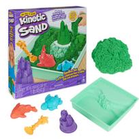 Kinetic Sand - Sandbox Set - Green (6067479), uniwersalny