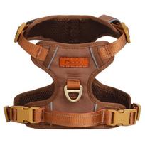Retro Chest Strap Pet Supplies Vest Traction Belt Dog Traction Leash Small Fresh New Style XXS brown