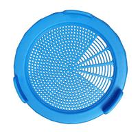 Ramidos plastikiniai daiginimo dangteliai daiginimo stiklainio sietelio dangtelis 86 mm pločio masoniniams stiklainiams One Size mėlyna