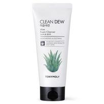 Tony Moly Dewdrop Aloe Foam Cleanser, 180ml, 1 pcs white
