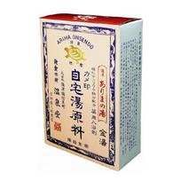 Kamejirushi Medicininiai vonios druskos su Arima karšto šaltinio vandeniu, karšto šaltinio ingredientas Auksinė vonia, 25g, 5 vnt. gray