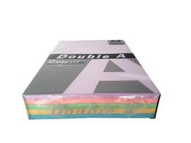 Spalvotas popierius Double A Rainbow 3 A4, 80g, 500 lapų, 5 spalvų