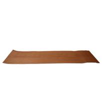 Boat Flooring EVA Foam Decking Sheet Self Adhesive Marine Boat Anti Slip Mat for Yachts Motorboats RV Floors 240x60cm brown