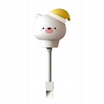 Led naktinė lemputė meškutis su kepure, Usb, nuotolinio valdymo pultelis