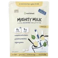 Nourished, Kids, Mighty Milk, Vanilla, 9.14 oz (259 g) beige