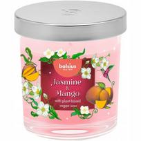 Bolsius kvapioji žvakė stiklainyje su dangteliu, Jazminas ir Mango