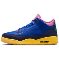 Jordan Air Jordan 3 Retro OG Brasil Vidutinio aukščio Vintažiniai krepšinio batai Vyriški Lenktynių mėlyni IV4871-400 43 mėlyna