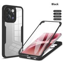 Viso kūno apsaugos smūgiams atsparus dėklas, skirtas Vivo V70 5G, apsauginis dangtelis, ekrano apsauga, Fundas Coque Vivo V70 juoda