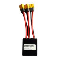 20V‑72V 40A Dvigubos baterijos jungtis Elektrinio dviračio dvigubos baterijos iškrovimo keitiklis black