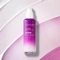MARY&MAY PDRN Collagen Booster Lotion 120ml Firming Moisturizing Elasticity Care purple