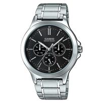 Casio MTP-V300D-1A Classic Round Casual Mens Metal Watch / Classic  Watch, Authentic Casio gray