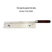 Electric Acoustic Guitar Fret Slotting & Repair Saw - Luthier Tool for Installation & Deepening white