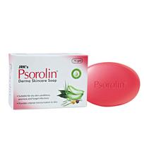 Psorolin Derma Skin Care Soap 75 Gm (Pack Of 7) white